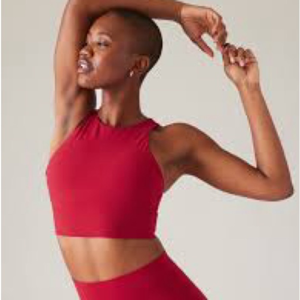 Athleta Conscious Strappy Crop Bra NWT
